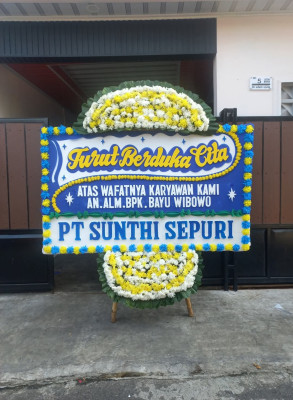 Papan Bunga Duka di Gresi Selatan